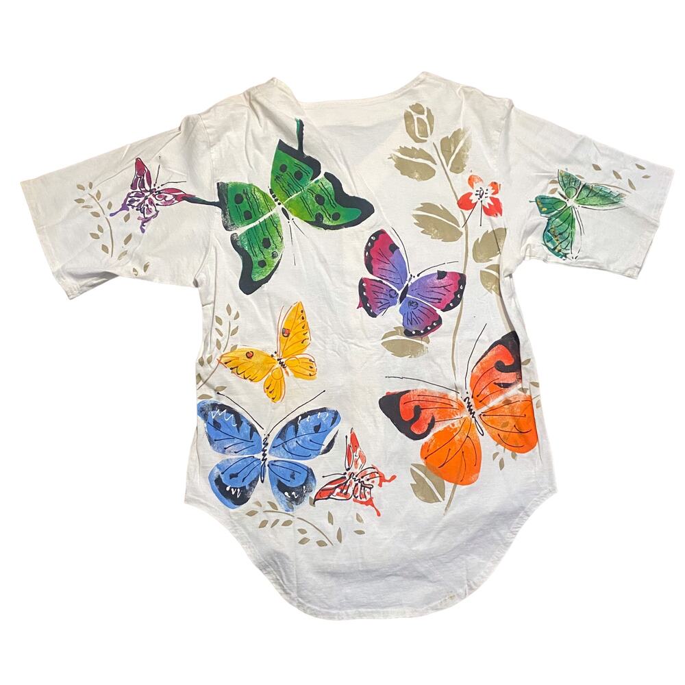 Butterfly Baseball Jersey Size XL - Picture 4 of 4